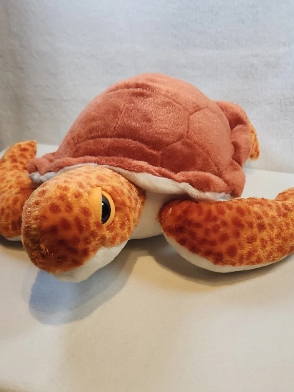 Plush Orange Wild REPUBLIC Loggerhead Sea Turtle Stuffed Animal Soft Cuddly Toy